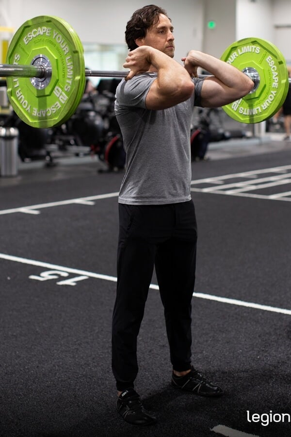 Front Squat Grip: Front Rack Position