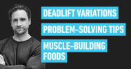 Ep. #1186: Q&A: Deadlift Variations, Problem-Solving Tips, Best Foods for Gains, & More