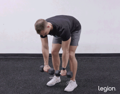 Dumbbell Rear Delt Row