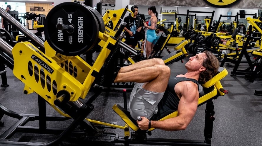 how to do leg press