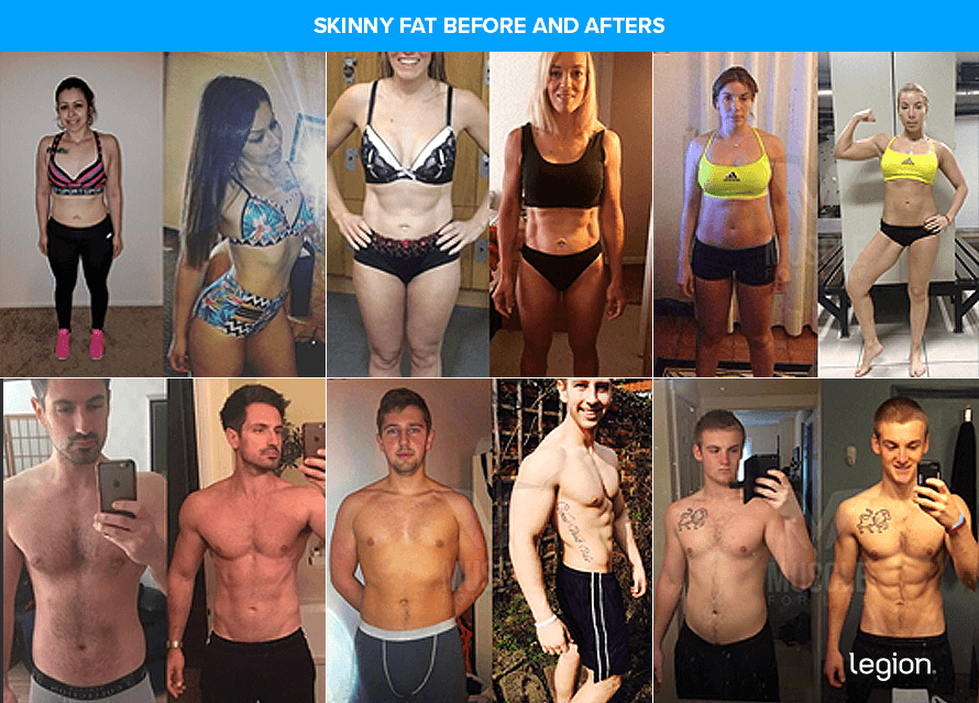 Skinny Fat Before and Afters v.2