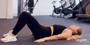 Bodyweight Glute Bridge gif