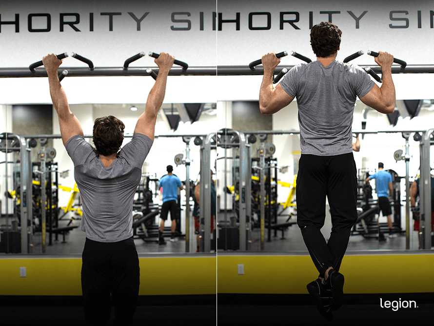 Pull-up before after