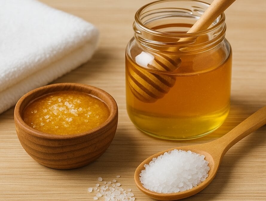 Honey and salt pre-workout ingredients