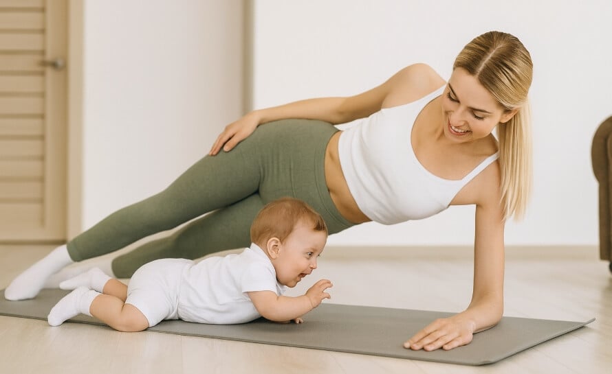 Mom who understand whether breastfeeding is safe when taking pre-workout.