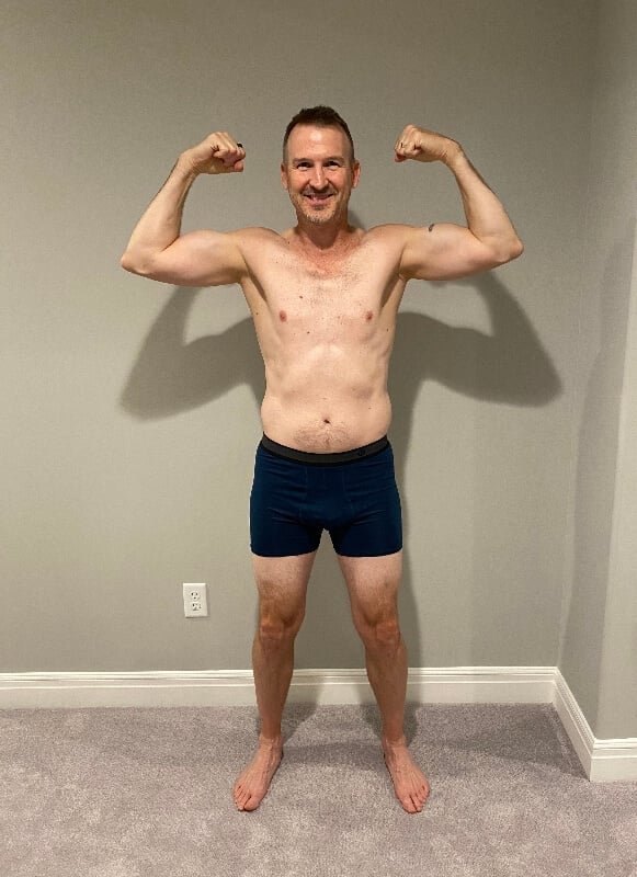 male progress photos set front 