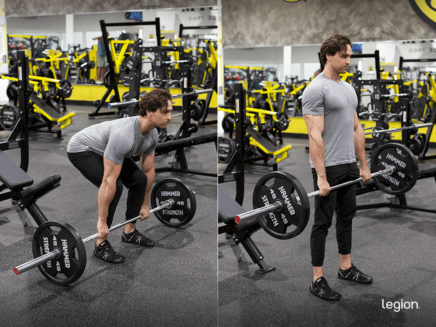 Deadlift before/after