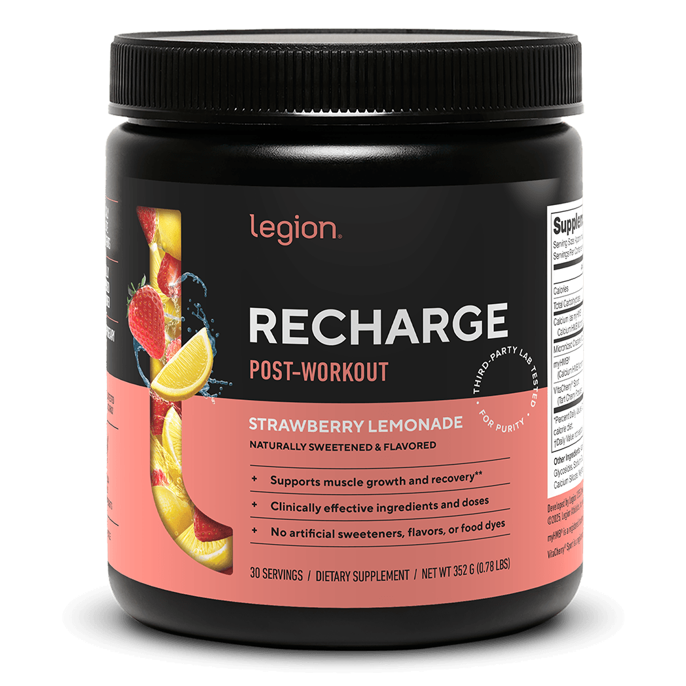 Recharge Strawberry Lemonade Bottle