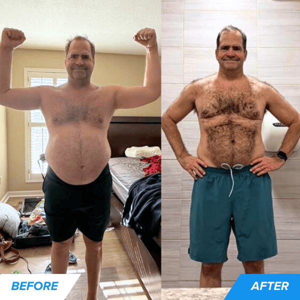 Matthew before and after