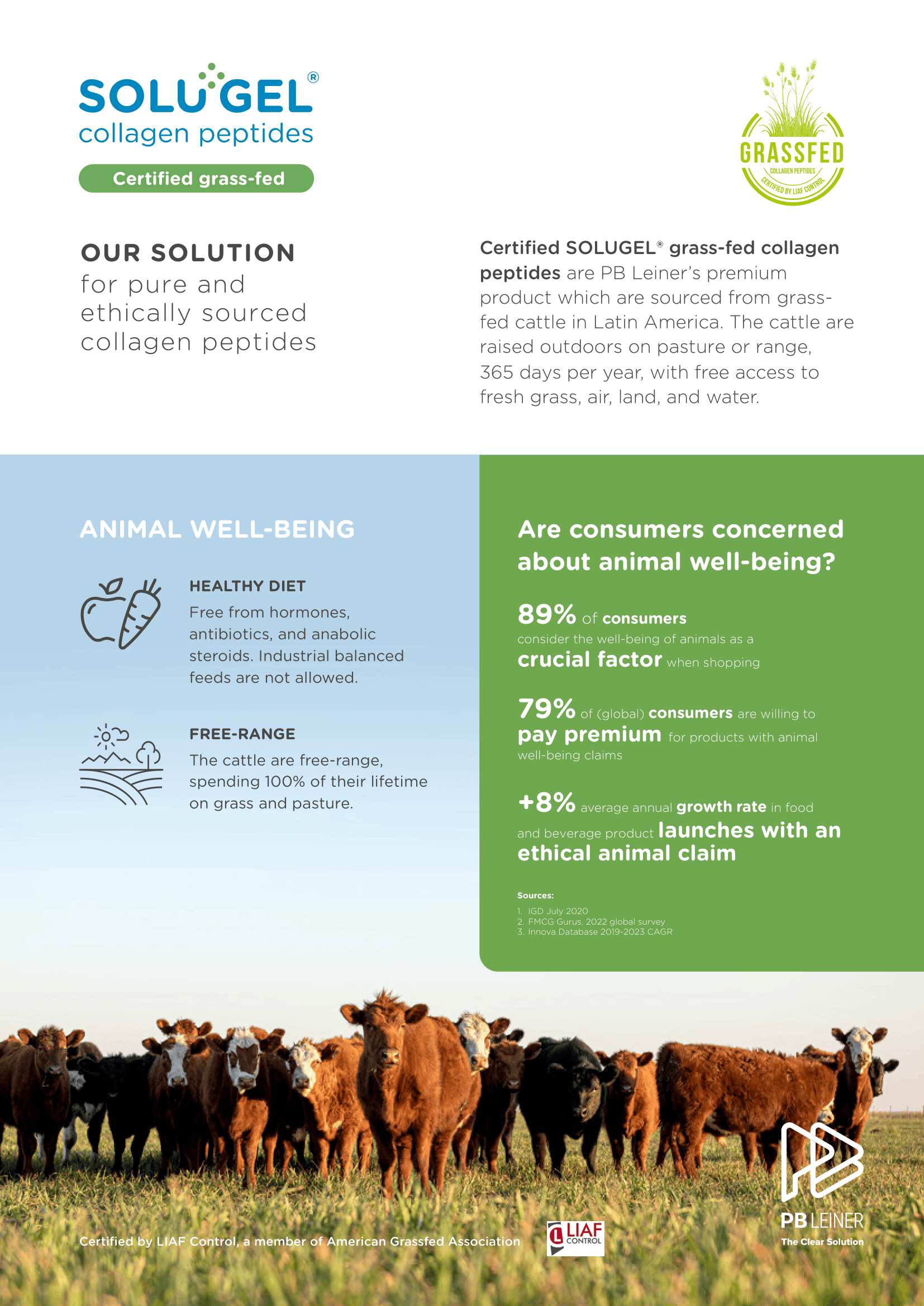 Collagen+ SOLUGEL certification page 1