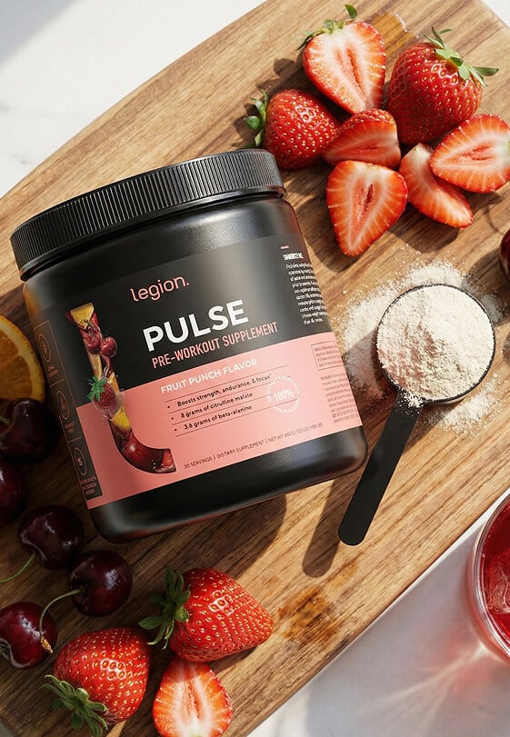 Product image of Legion Pulse pre-workout supplement