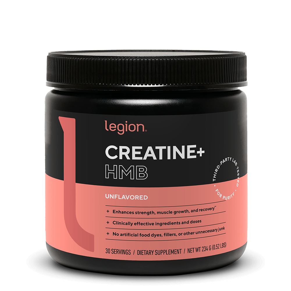 Legion Creatine + HMB packaging