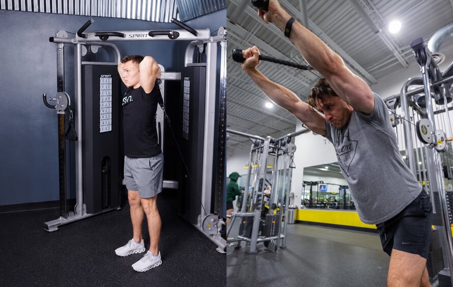 Cable Overhead Triceps Extension: High vs. Low Pulley