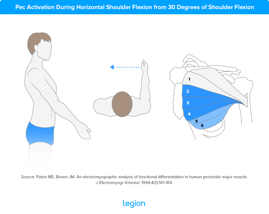 Pec Activation during Horizontal Shoulder Flexion