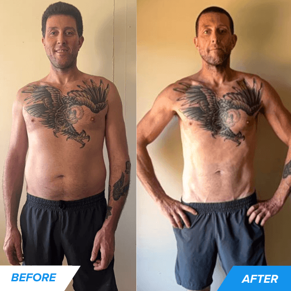 Bryan before and after