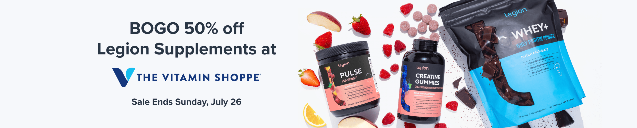 Vitamin Shoppe sale.