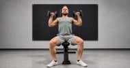 The Best Way to Do the Seated Dumbbell Overhead Press