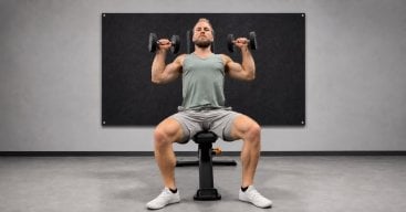 The Best Way to Do the Seated Dumbbell Overhead Press