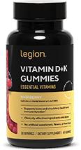 Legion Vitamin D+K Gummies